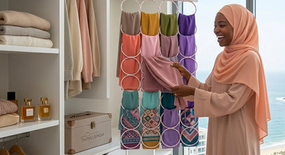 Rangement Hijab 28 Emplacements